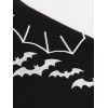 Plus Size Black Bat Swing Dress Plus Size Black Bat Swing Dress