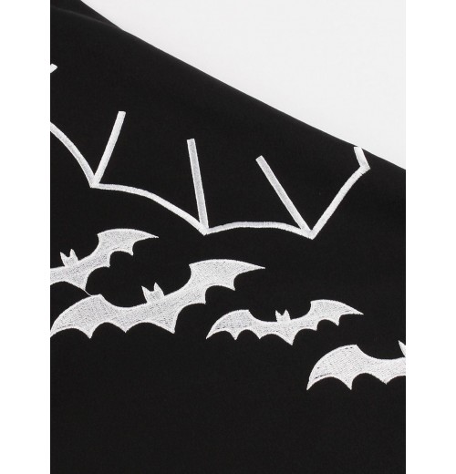 Plus Size Black Bat Swing Dress Plus Size Black Bat Swing Dress