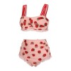 Lace Strawberry Cami Tankini Set Lace Strawberry Cami Tankini Set