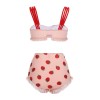 Lace Strawberry Cami Tankini Set Lace Strawberry Cami Tankini Set
