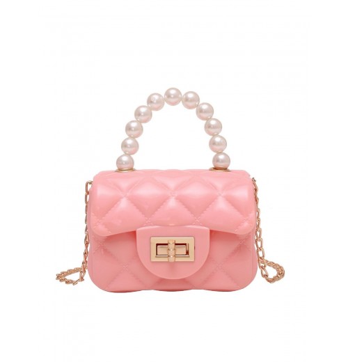 Pearl Argyle Chain Strap Mini Handbag Pearl Argyle Chain Strap Mini Handbag