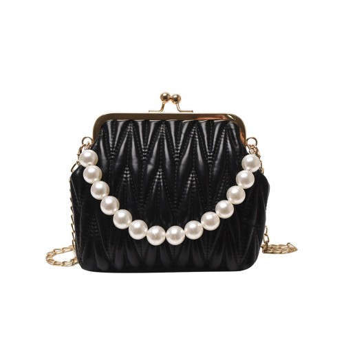 Pearl Chain Solid Frame Bag Pearl Chain Solid Frame Bag