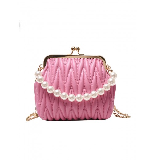 Pearl Chain Solid Frame Bag Pearl Chain Solid Frame Bag