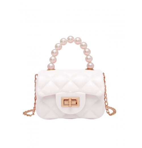 Pearl Argyle Chain Strap Mini Handbag Pearl Argyle Chain Strap Mini Handbag