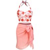 Vintage Solid Chiffon Sun Protection Cover-up Vintage Solid Chiffon Sun Protection Cover-up