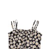 Plus Size Black Spaghetti Strap Daisy Dress Plus Size Black Spaghetti Strap Daisy Dress