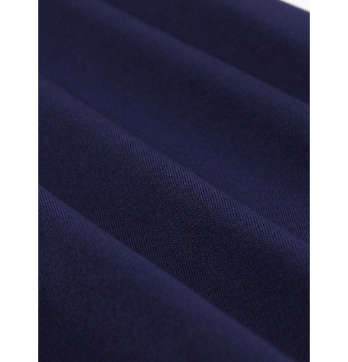 Plus Size Dark Blue Keyhole Swing Dress Plus Size Dark Blue Keyhole Swing Dress