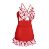 Polka Dot Bowknot Patchwork Swimsuit Polka Dot Bowknot Patchwork Swimsuit