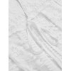 White Lace V-neck Wrap Cover-up White Lace V-neck Wrap Cover-up